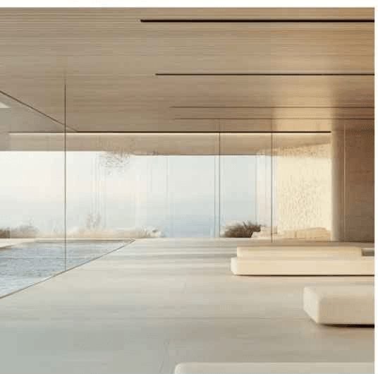 Wellness and spa house. Illustrative.